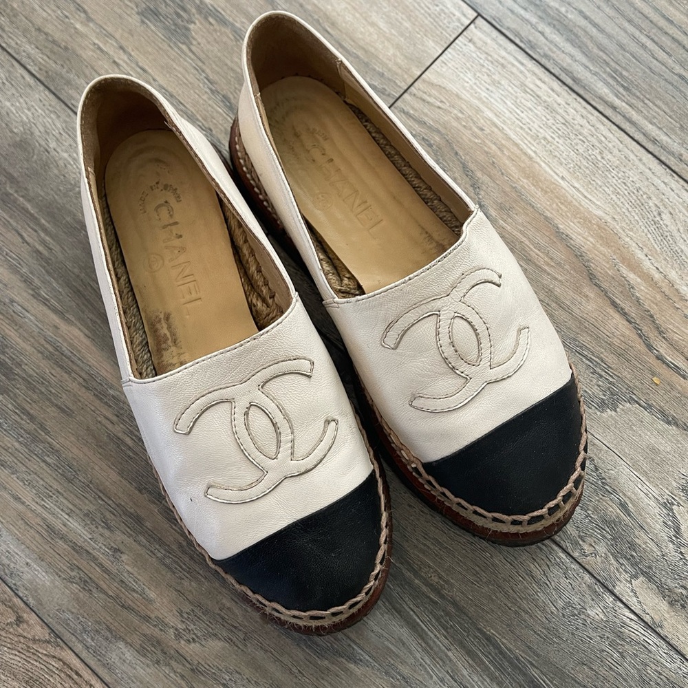 Chanel Platform Espadrilles